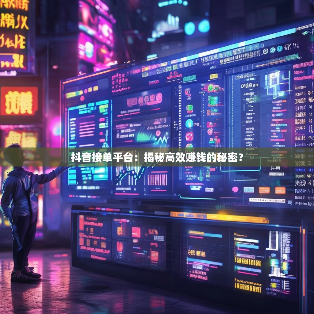 抖音接单平台:揭秘高效赚钱的秘密?