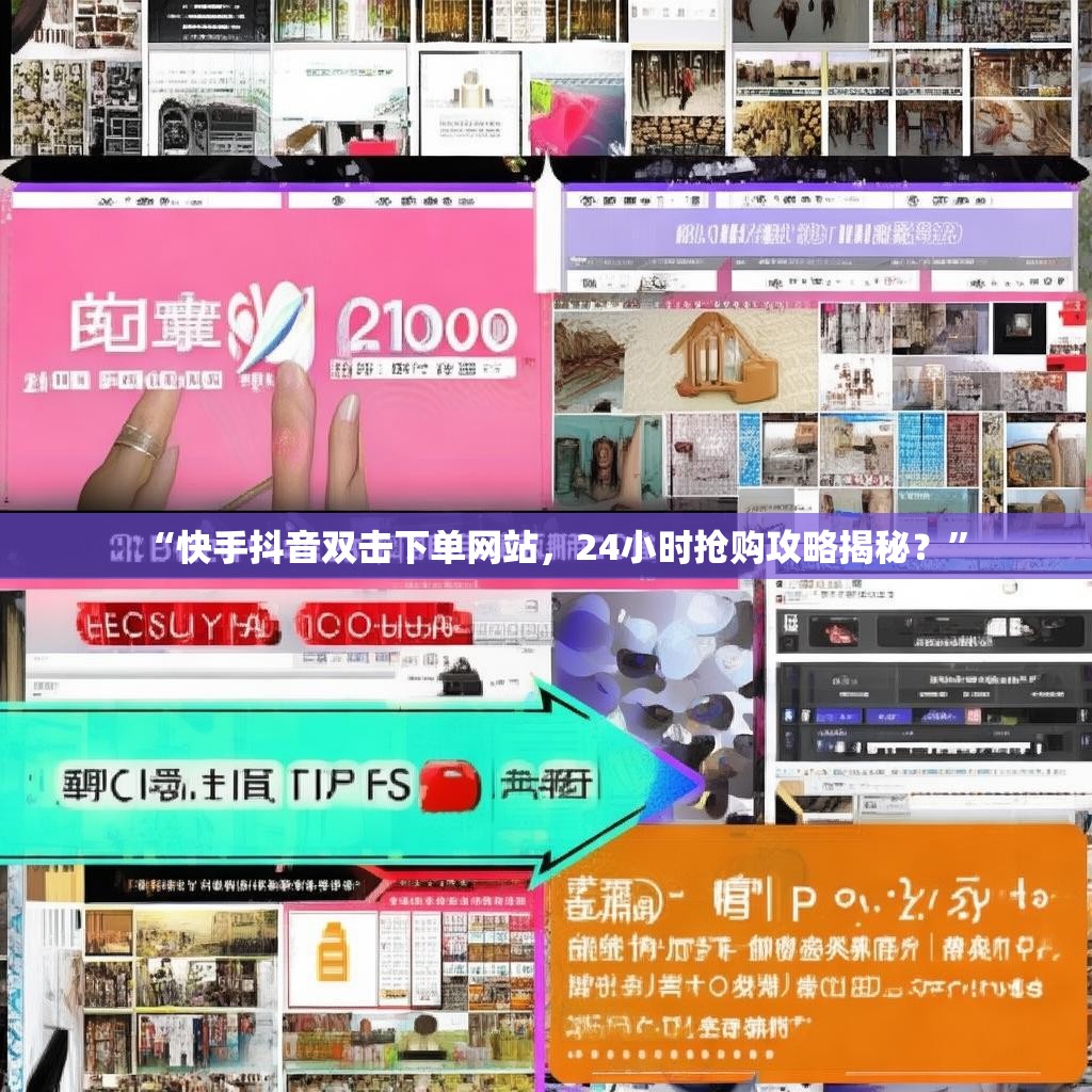 “<strong><mark>快手抖音双击</mark></strong>下单网站，24小时抢购攻略揭秘？”