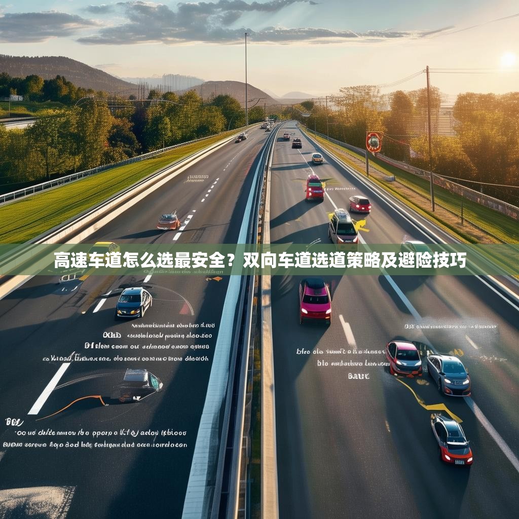 高速车道怎么选最安全?双向车道选道策略及避险技巧