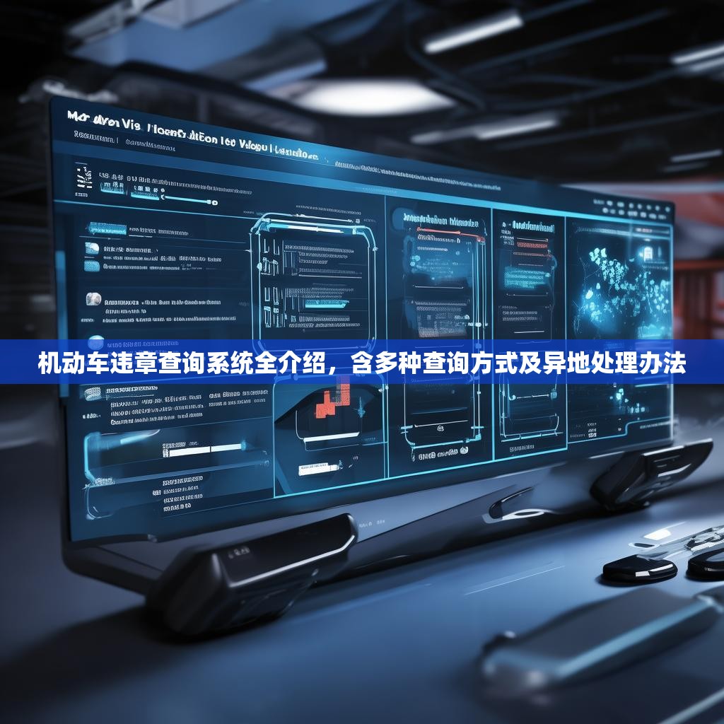 机动车违章查询系统全介绍,含多种查询方式及异地处理办法