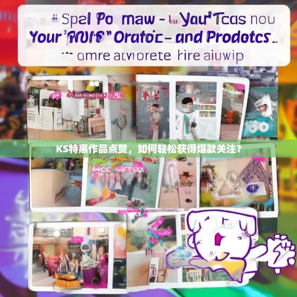 KS特惠作品点赞,如何轻松获得爆款关注?