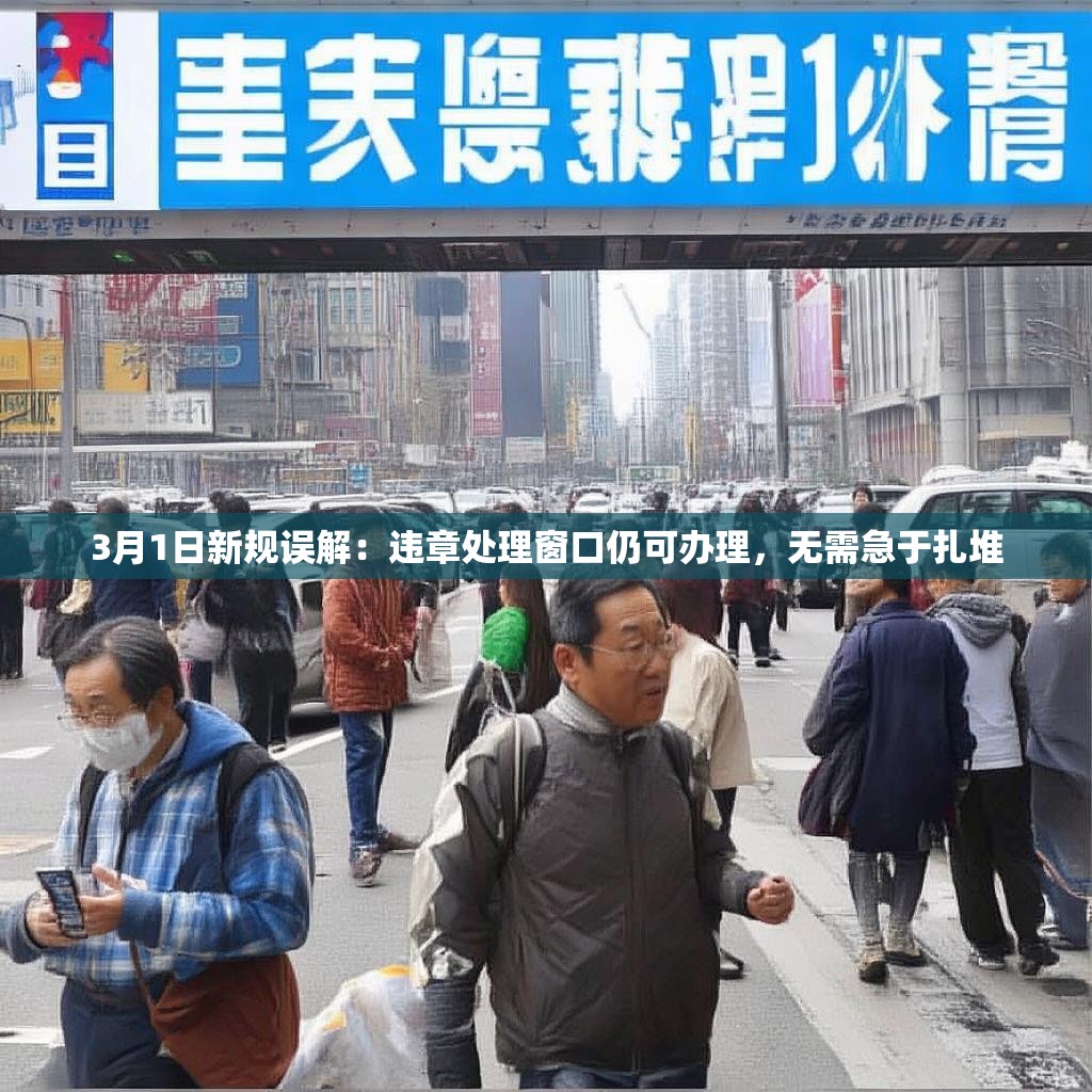 3月1日新规误解:违章处理窗口仍可办理,无需急于扎堆