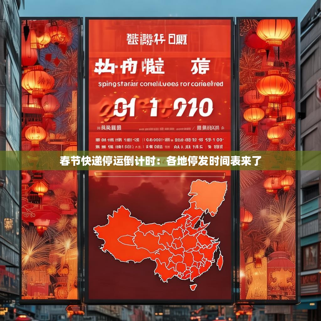 春节快递停运倒计时:各地停发时间表来了