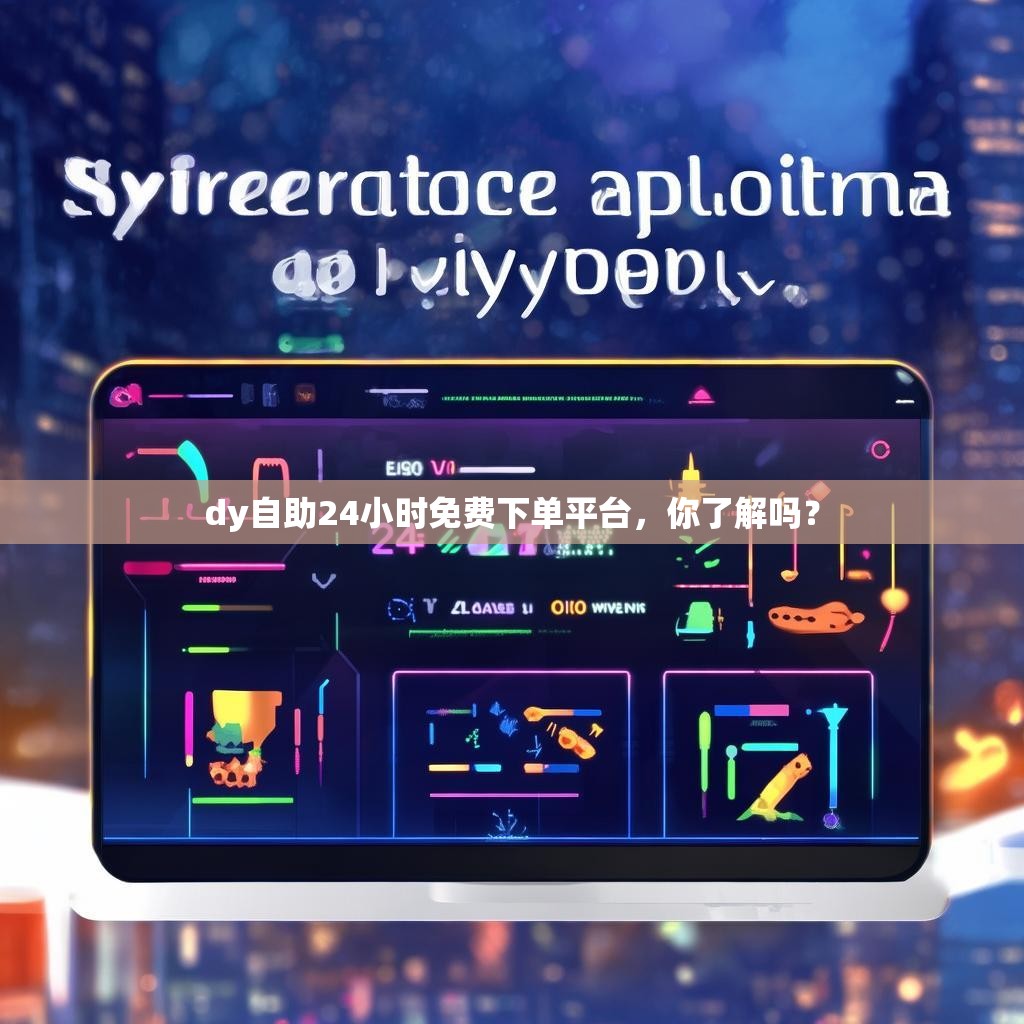 dy自助<strong><mark>24小时免费下单平台</mark></strong>，你了解吗？
