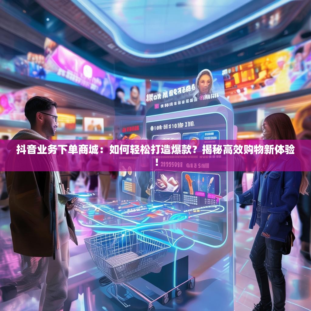 <strong><mark>抖音业务下单</mark></strong>商城：如何轻松打造爆款？揭秘高效购物新体验！