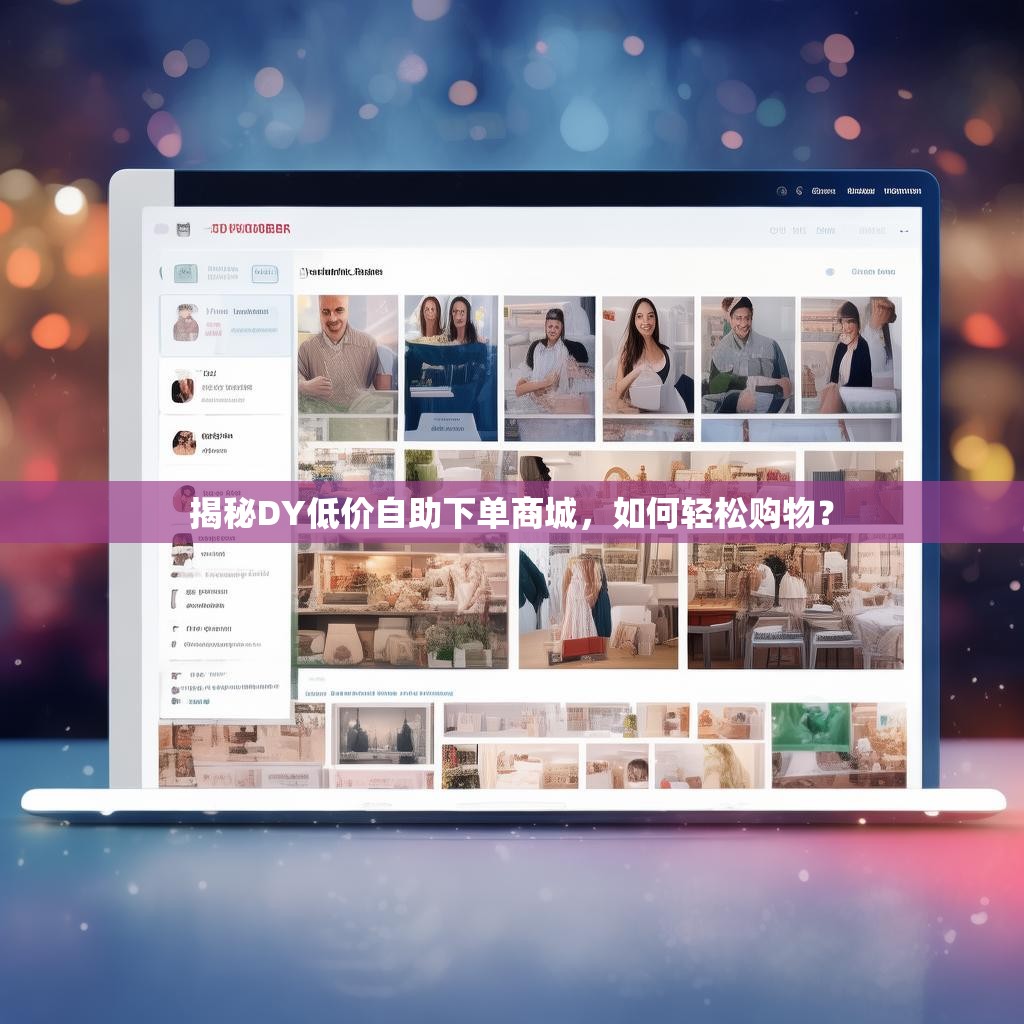 揭秘DY低价自助下单商城，如何轻松购物？