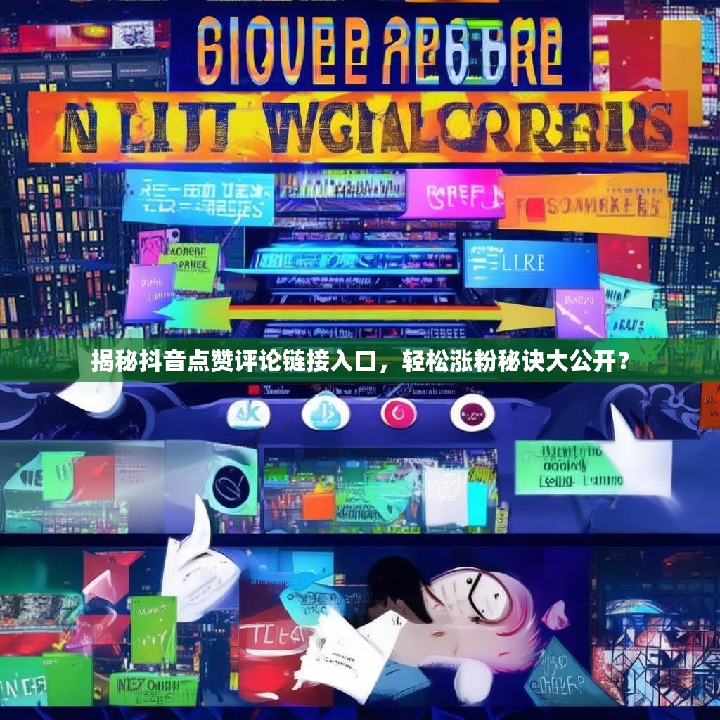 揭秘抖音点赞评论链接入口,轻松涨粉秘诀大公开?