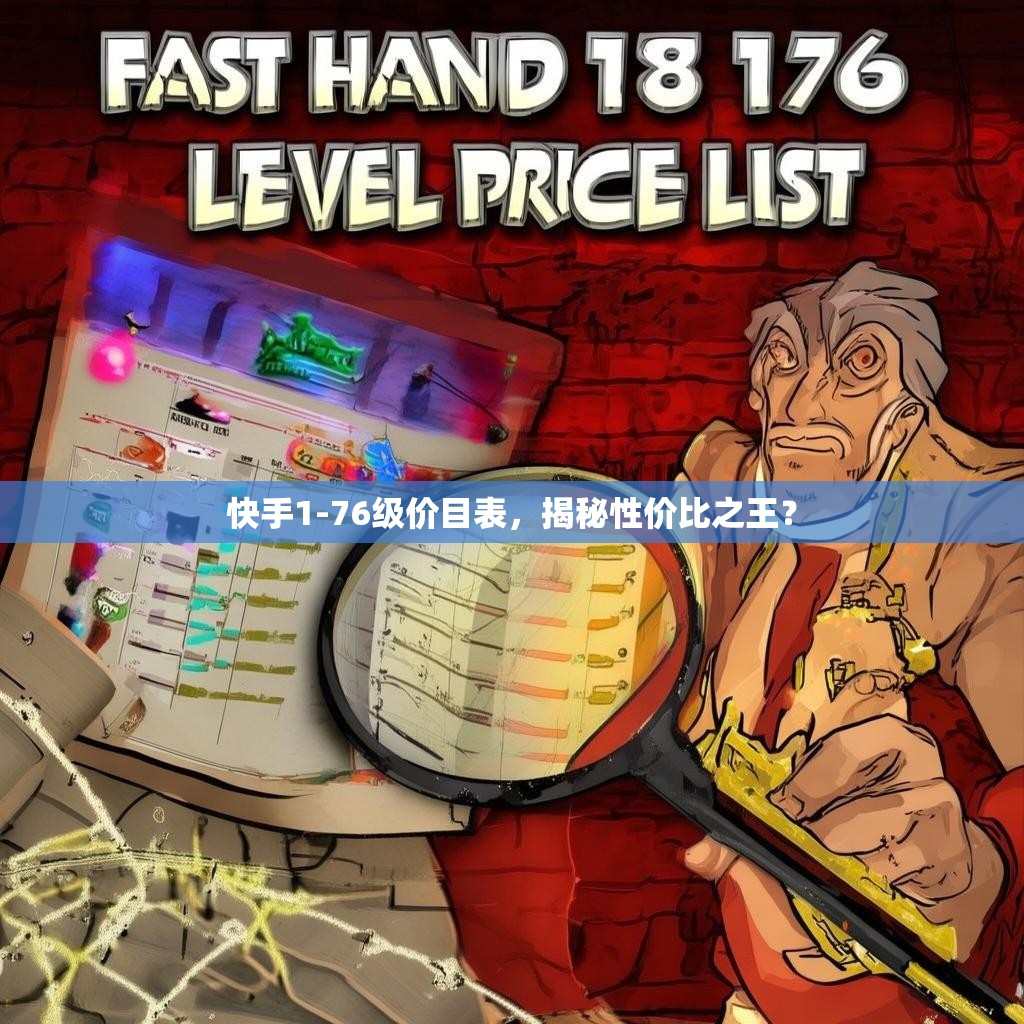 快手1-76级价目表，揭秘性价比之王？