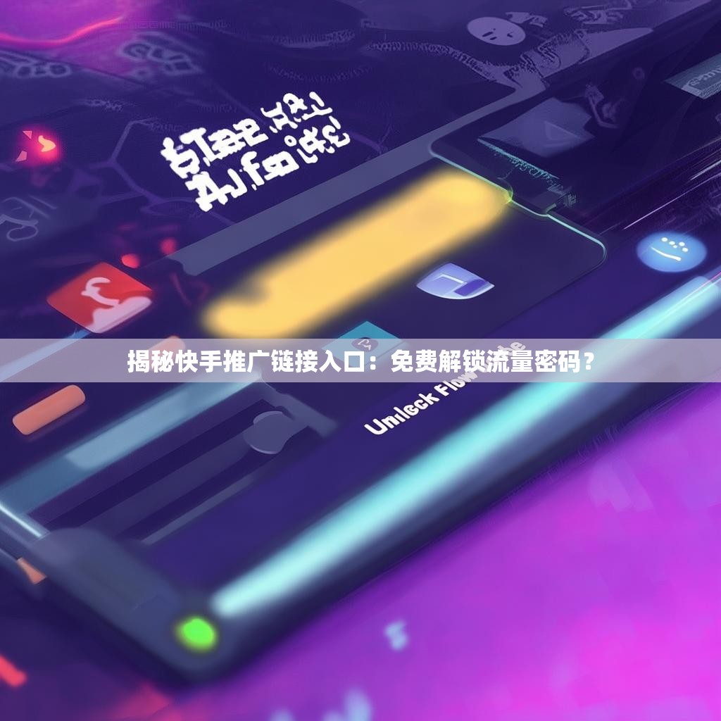 揭秘快手推广链接入口:免费解锁流量密码?