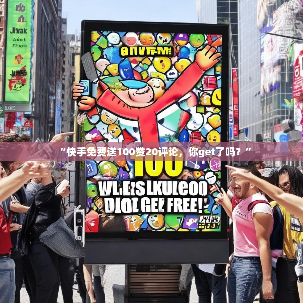 “快手免费送100赞20评论，你get了吗？”
