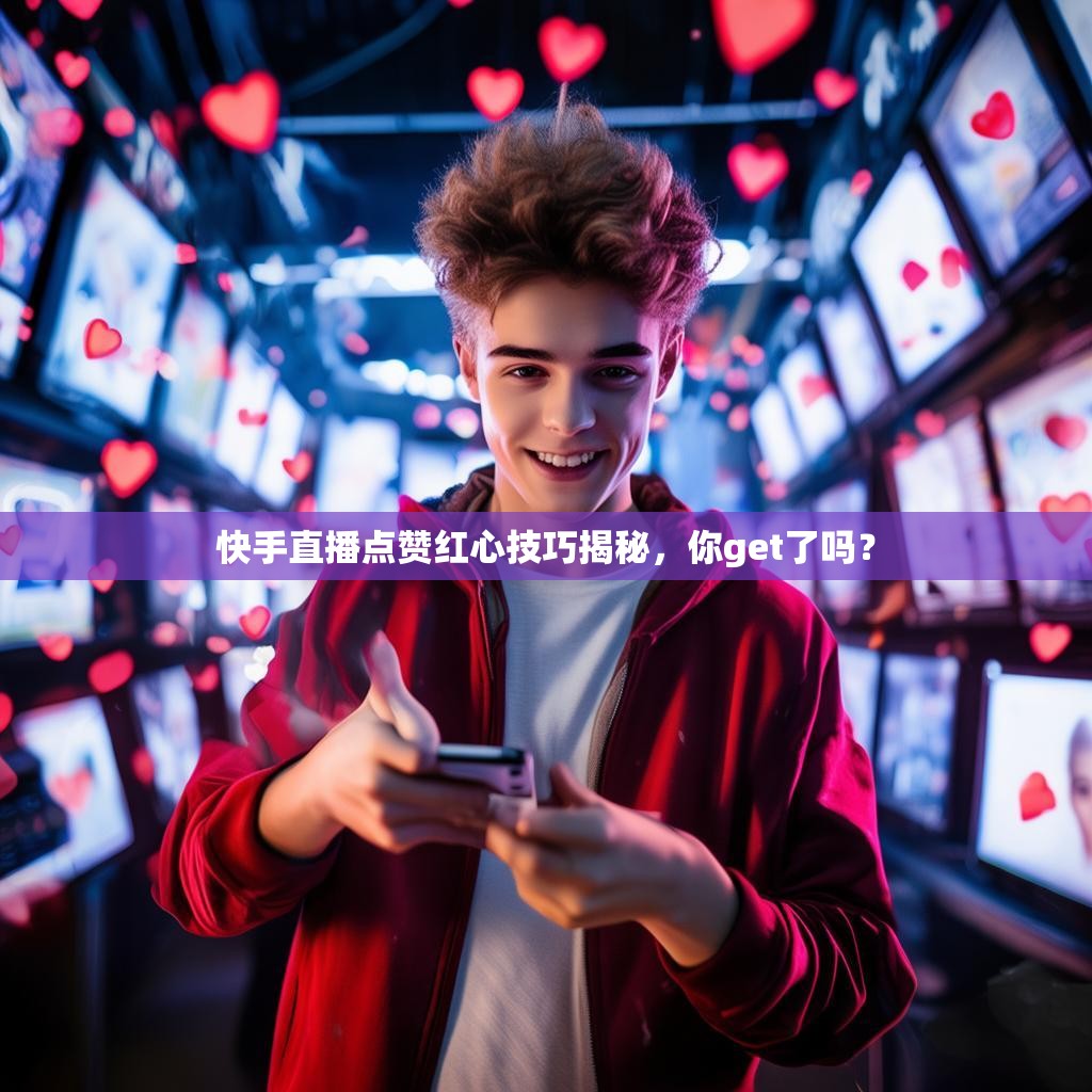 快手直播点赞红心技巧揭秘，你get了吗？