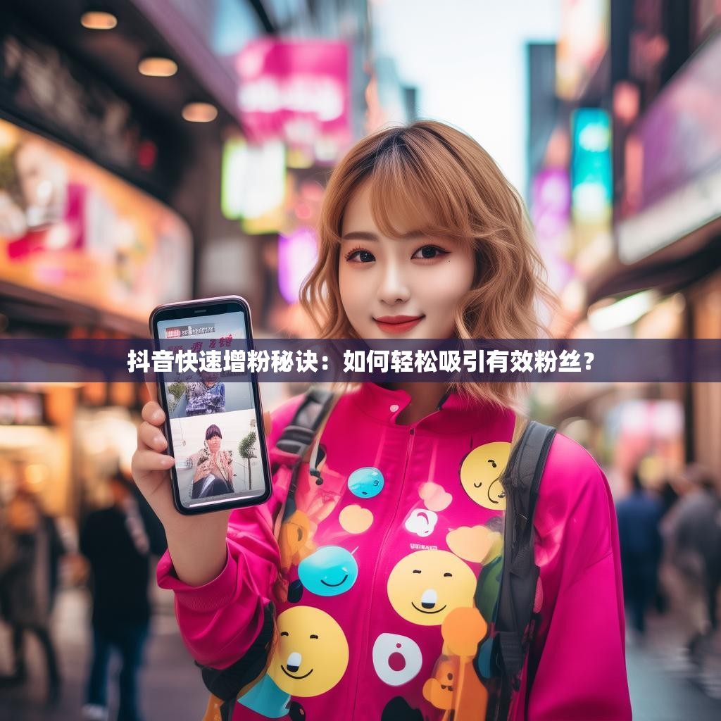 抖音快速增粉秘诀:如何轻松吸引有效粉丝?
