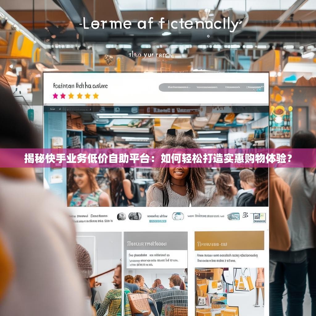 揭秘快手业务低价自助平台：如何轻松打造实惠购物体验？