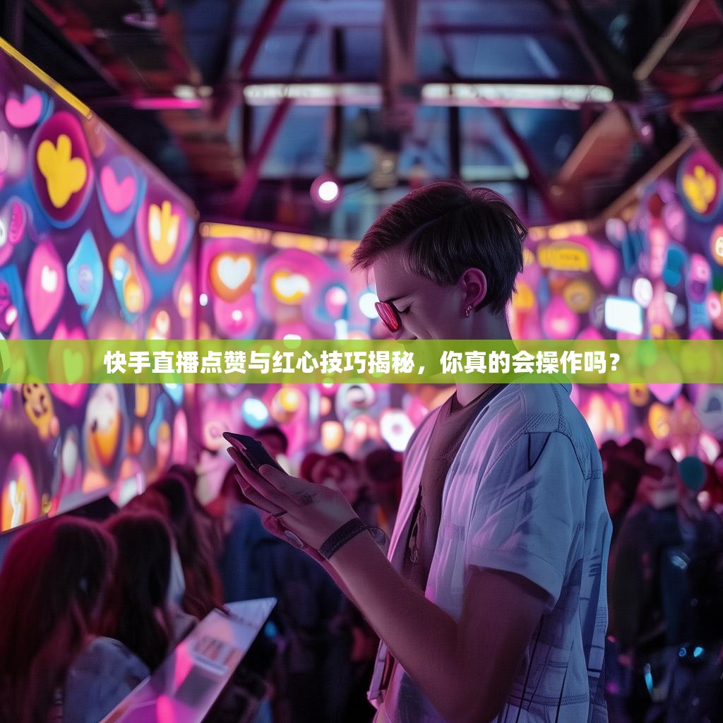快手直播点赞与红心技巧揭秘,你真的会操作吗?
