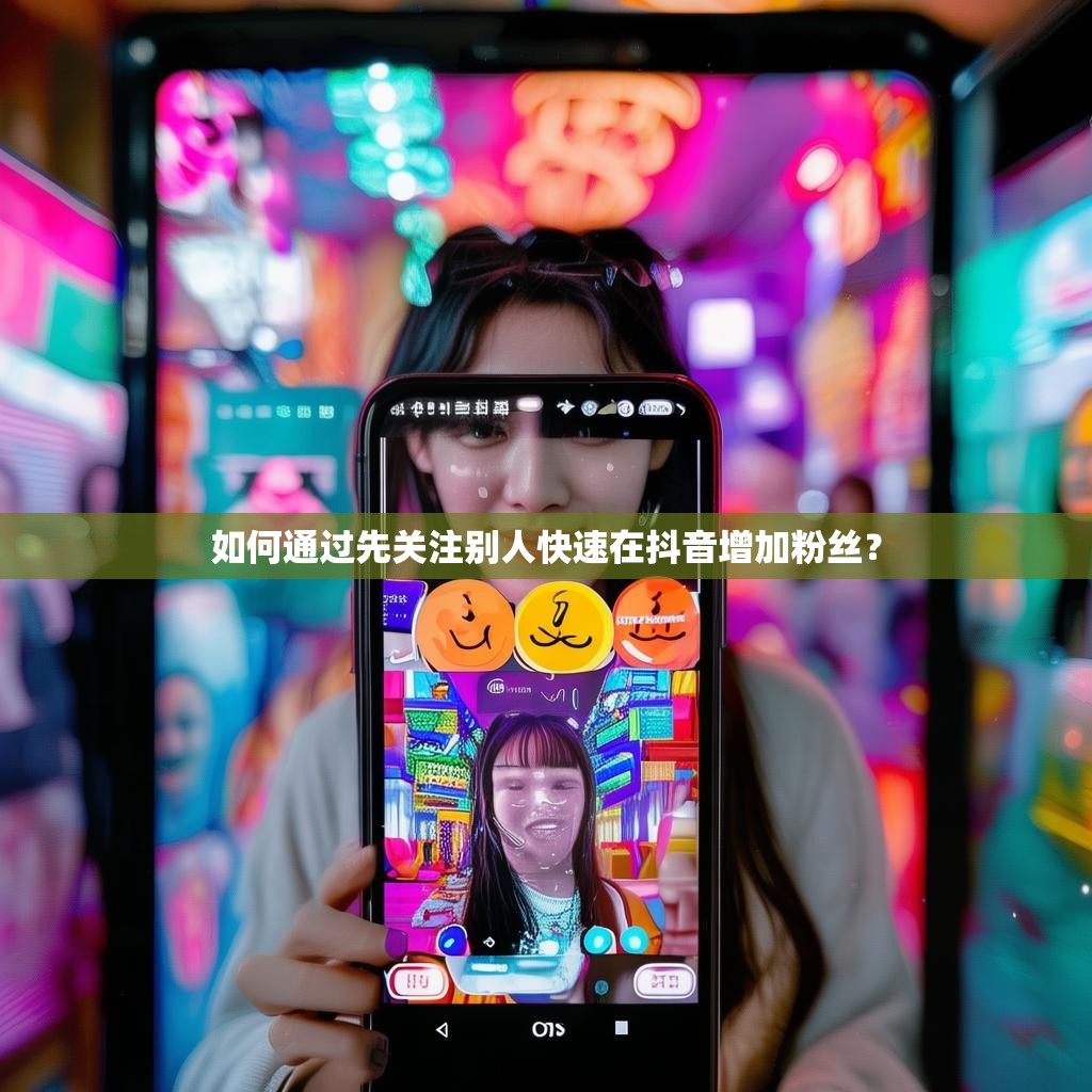 如何通过先关注别人快速在抖音增加粉丝?