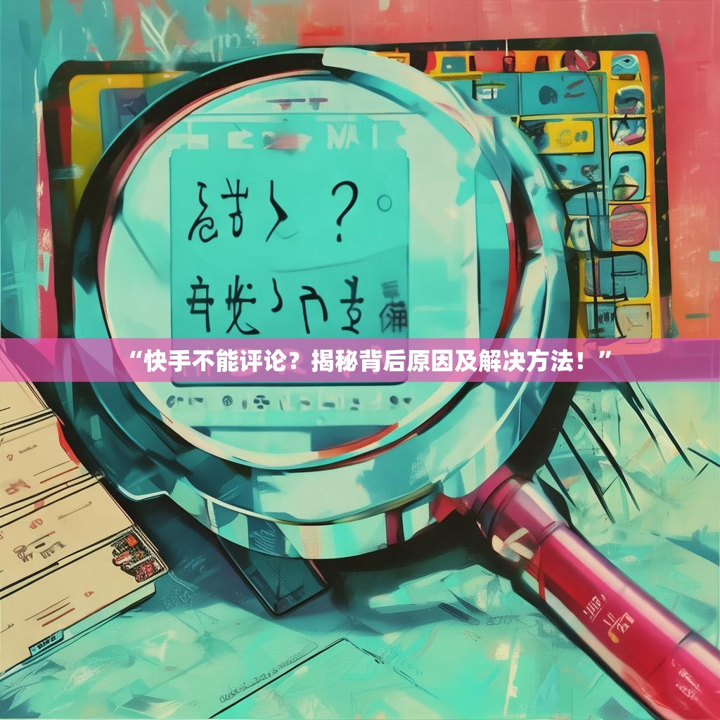 “快手不能评论？揭秘背后原因及解决方法！”