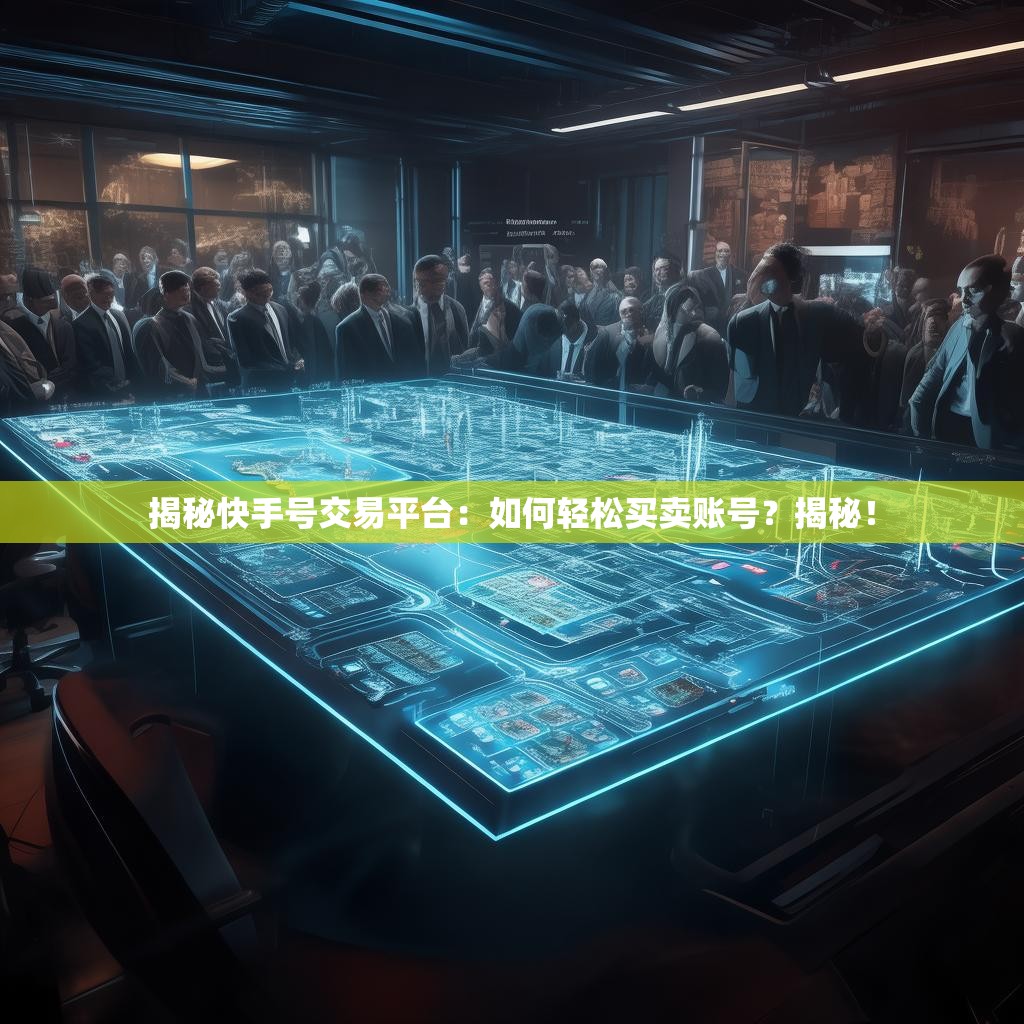 揭秘快手号交易平台：如何轻松买卖账号？揭秘！