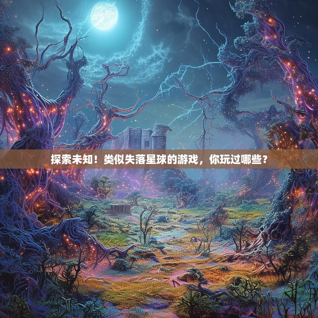 探索未知!类似失落星球的游戏,你玩过哪些?